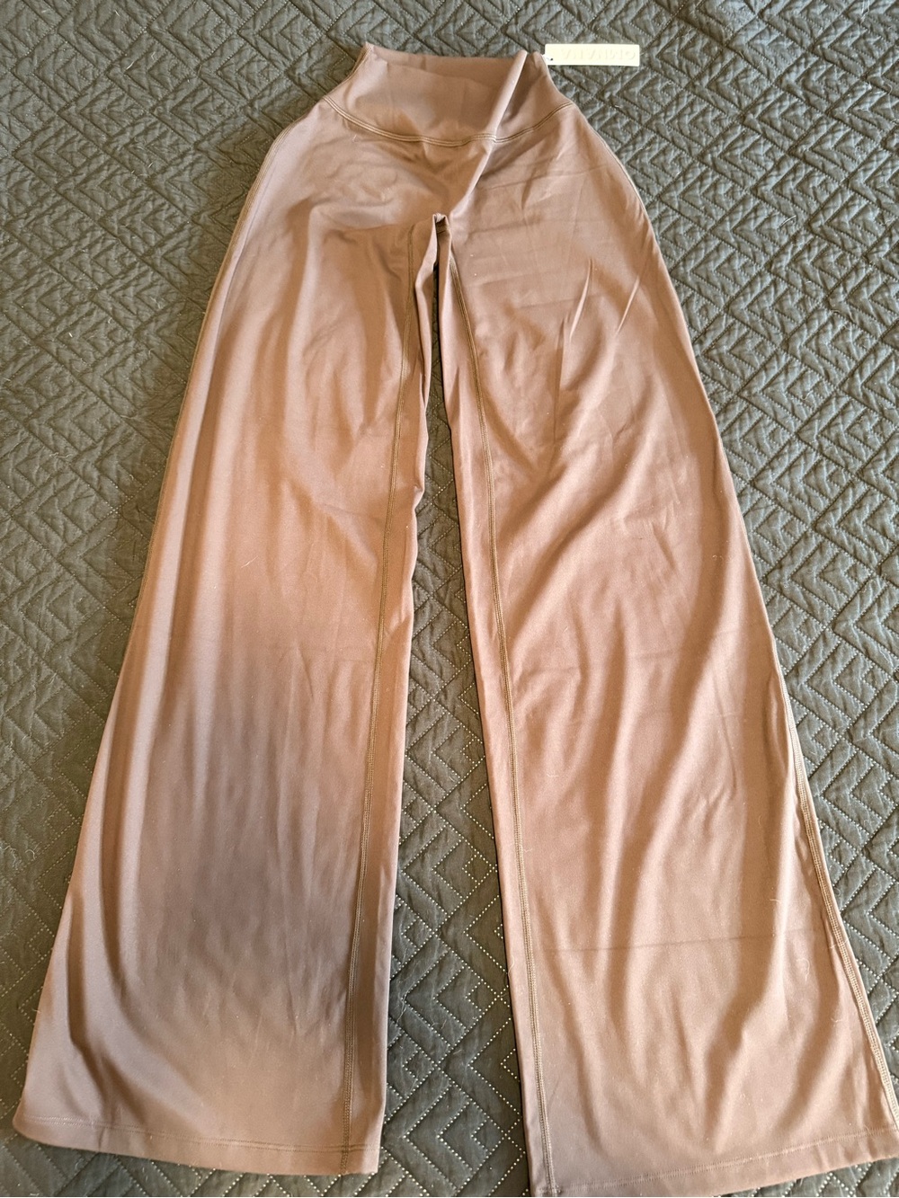 NWT! Omnana Chocolate Wide-Leg Yoga Pants XS
